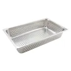 image of Winco SPFP4 NSF Full Size Perforated Steam Table Pan, 4" Deep