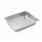 image of Winco SPH2 Steam Table Pan, 1/2 Size, 10-3/8" X 12-3/4" X 2-1/2" Deep