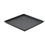 image of Winco SPP-1616 Tapered Design 16" x 16" x 1" Sicilian Pizza Pan, Square, Fully Nesting