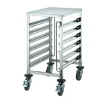 image of Winco SRK-12 12 Pan Undercounter Stainless Steel Steam Table / Food Pan Rack