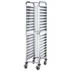 image of Winco SRK-36 36 Pan Full Size Stainless Steel Steam Table / Food Pan Rack