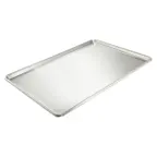 image of Winco SXP-1826 Full Size Sheet Pan, 26"L X 18"W, Open Bead, 18/8 Stainless Steel, 20 Gauge