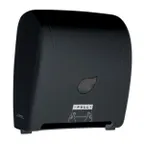 image of Winco TDAC-8K Pur-Clean™ Auto Cut Roll Towel Dispenser - Plastic, Black
