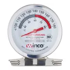 image of Winco TMT-HH1 Hot Holding Thermometer, 100º To 180ºf (38º To 82ºc), 2" Dia. Dial