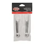 image of Winco TSC-2-2R Tomato Stem Corer, 2-Pack Stainless Steel Handle & Blade, Full-Length Design, Commercial Use
