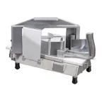 image of Winco TTS-188 Kattex Manual Tomato Slicer, 3/16" Straight Stainless Steel Blade, Cast Aluminum Frame