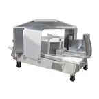 image of Winco TTS-250 - Manual 1/4" Tomato Slicer, Cast Aluminum Frame, Straight Stainless Steel Blade