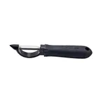 image of Winco VP-303 Peeler, 7-1/2", Stainless Steel Straight Blade, Soft Grip Handle
