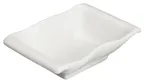 image of Winco WDP021-107 Mescalore White Rectangular Porcelain Dish, General, 5-1/4" x 3-7/8", 4 oz - 36/Case