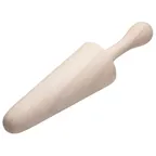 image of Winco WPST-13 3-1/8" Wood Chinois Pestle