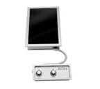 image of Wells HC-2256 15" Electric Built-In Hotplate w/ (2) Burners, Infinite Controls, 208/240v