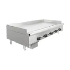 image of Wells HDG-6030G 60" Countertop Manual Gas Griddle, 3/4" Steel Plate, 150.000 BTU