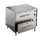 image of Wells RW-2HD Heavy Duty Warming Drawer Unit, Freestanding, Two Drawers
