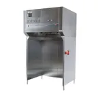 image of Wells WVU-48 Universal Ventless Exhaust Hood w/ 4-Stage Filtration, 48" Cooking Zone, Airflow Sensors, 2 LED Lights