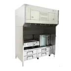 image of Wells WVU-72 Universal Ventless Exhaust Hood w/ 4-Stage Filtration, 72" Cooking Zone, HEPA & Charcoal Filters