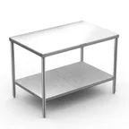 image of Winholt DPTS-2496 Work Table, 96"W X 24"D X 34"H