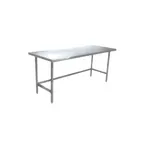 image of Winholt DTR-3672-14 Stainless Steel Top " 63" - 72" Work Table
