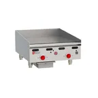 image of Wolf ASA24-QS-COMMANDER 24" Countertop Gas Griddle