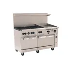 image of Wolf C60SS-6B24G-QS-COMMANDER 60" Gas Restaurant Range