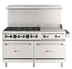 image of Wolf WX60F-6B24GP-QS-COMMANDER 60" Gas Restaurant Range