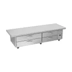 image of Beverage Air WTFCS84HC-96 96" 4 Drawers Worktop Cook Stand Freezer w/ Marine Edge, 17.5 cu. ft.