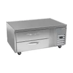 image of Beverage Air WTRCS48HC 48" 2 Drawers Refrigerated Chef Base w/ Marine Edge, 8.6 cu. ft.