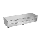 image of Beverage Air WTRCS96HC 96" 4 Drawers Refrigerated Chef Base w/ Marine Edge, 20.5 cu. ft.