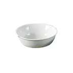 image of Yanco PA-406 Paris Nappie 12-1/2 Oz 6" Round Porcelain White Bowl, Dishwasher Oven Safe - Dozen