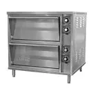 image of Zesto 800.5 32" Electric Countertop Single-Deck Pizza Bake Oven w/ Thermostatic Controls