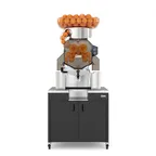 image of Zumex 08818 SPEED UP ALL-IN-ONE WIDE BLACK Stainless Steel and Plastic Floor Model Electric Speed Up All-in-One Wide Black Juicer