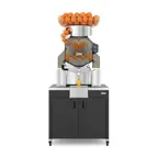 image of Zumex 08827 SPEED S +PLUS ALL-IN-ONE WIDE BLACK 44 Lbs. Feeder Capacity Floor Model Speed S +Plus All-in-One Wide Black