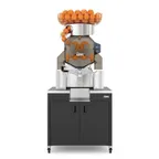 image of Zumex 09962 SPEED S+PLUS ALL-IN-ONE SLIM BLACK, Floor Model / 44 lbs. Feeder Capacity