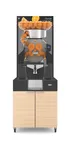 image of Zumex 11815 SPEED UP JUICE CORNER WIDE OAK Floor Model Electric Juicer / 44 lbs. Feeder Cap.