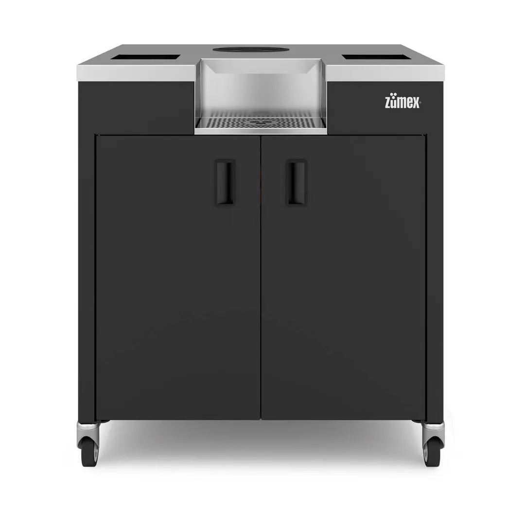 Zumex 09962 SPEED S+PLUS ALL-IN-ONE SLIM BLACK, Floor Model / 44 lbs. Feeder Capacity