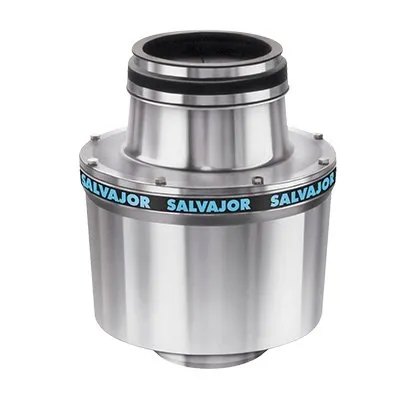 Salvajor 100 Basic Disposer, Aluminum Housing / 6-1/2" Inlet - 1 Hp Motor (Unit Only)