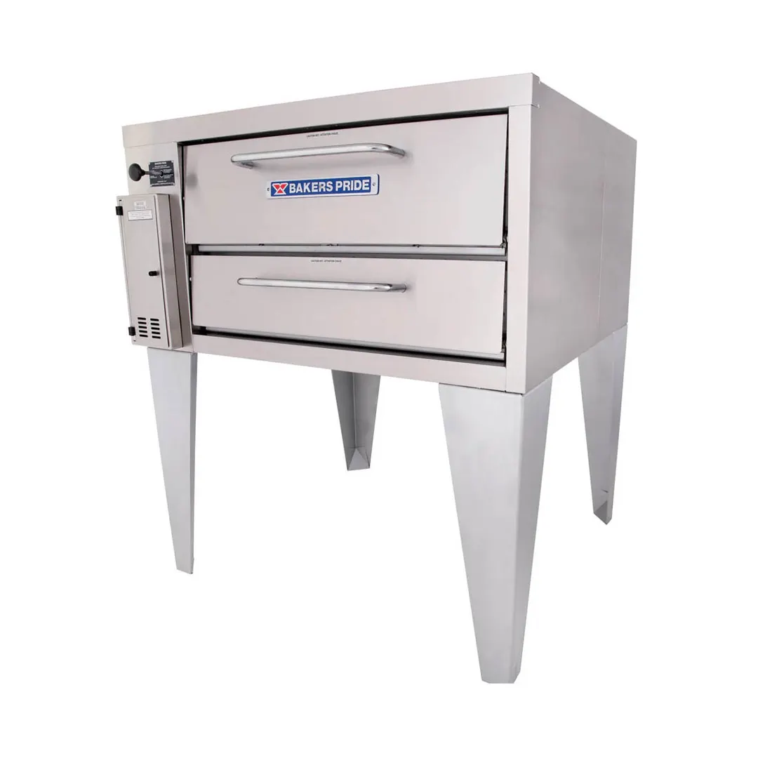 Bakers Pride 151 48" Gas Pizza Deck Oven, Single Deck