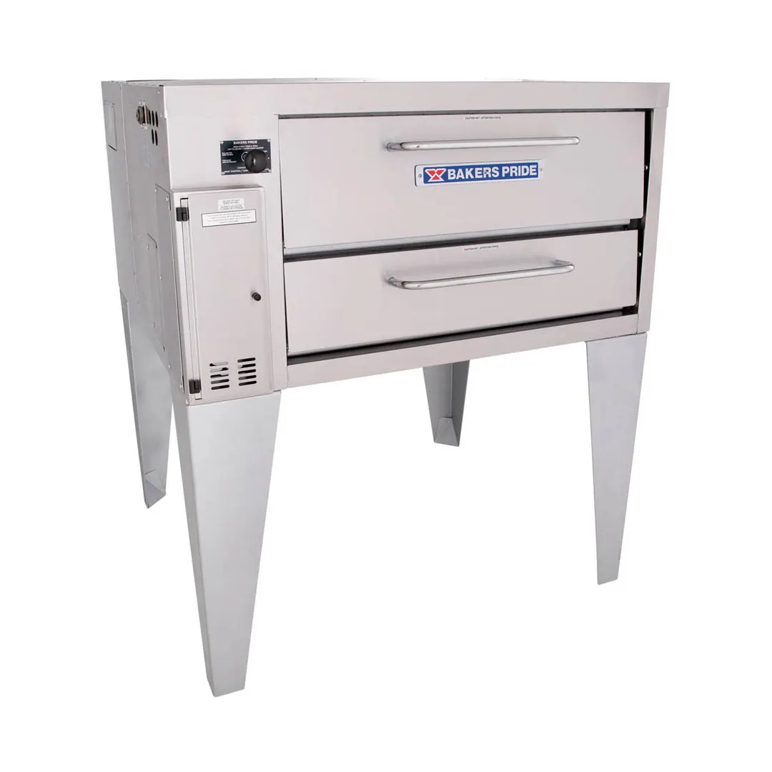 Bakers Pride 151 48" Gas Pizza Deck Oven, Single Deck