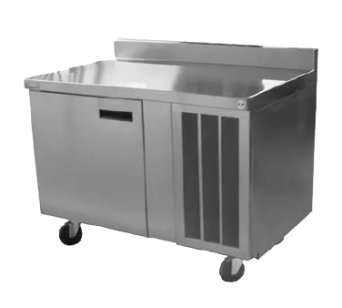 Delfield 18648BSTMP 48" 1-Section Worktop Refrigerator w/  1 Door, 10.23 cu. ft.