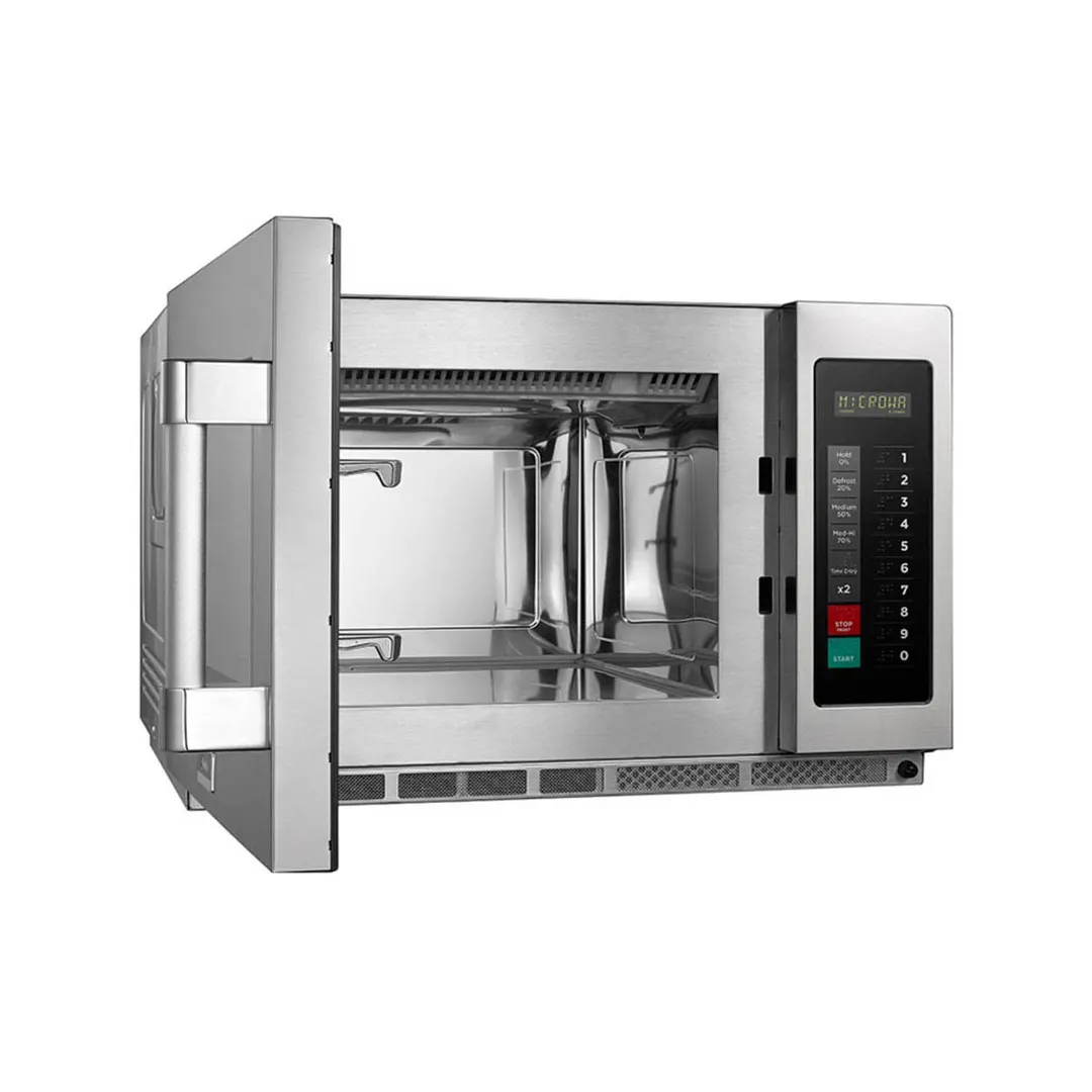 Midea 2134G1A 2100 Watt Heavy Duty Commercial Microwave Oven, 1.2 Cu. Ft., Touch Pad, 208/30V