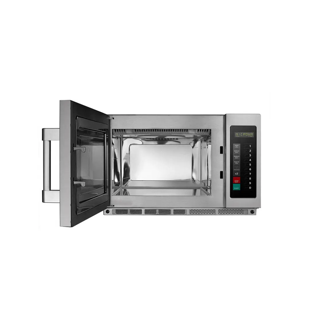 Midea 2134G1A 2100 Watt Heavy Duty Commercial Microwave Oven, 1.2 Cu. Ft., Touch Pad, 208/30V