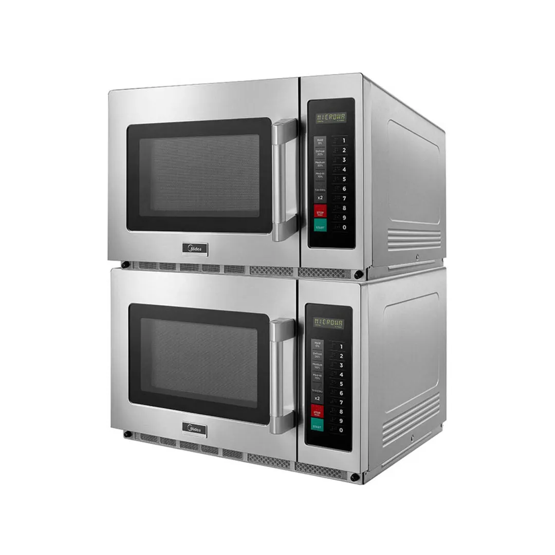 Midea 2134G1A 2100 Watt Heavy Duty Commercial Microwave Oven, 1.2 Cu. Ft., Touch Pad, 208/30V