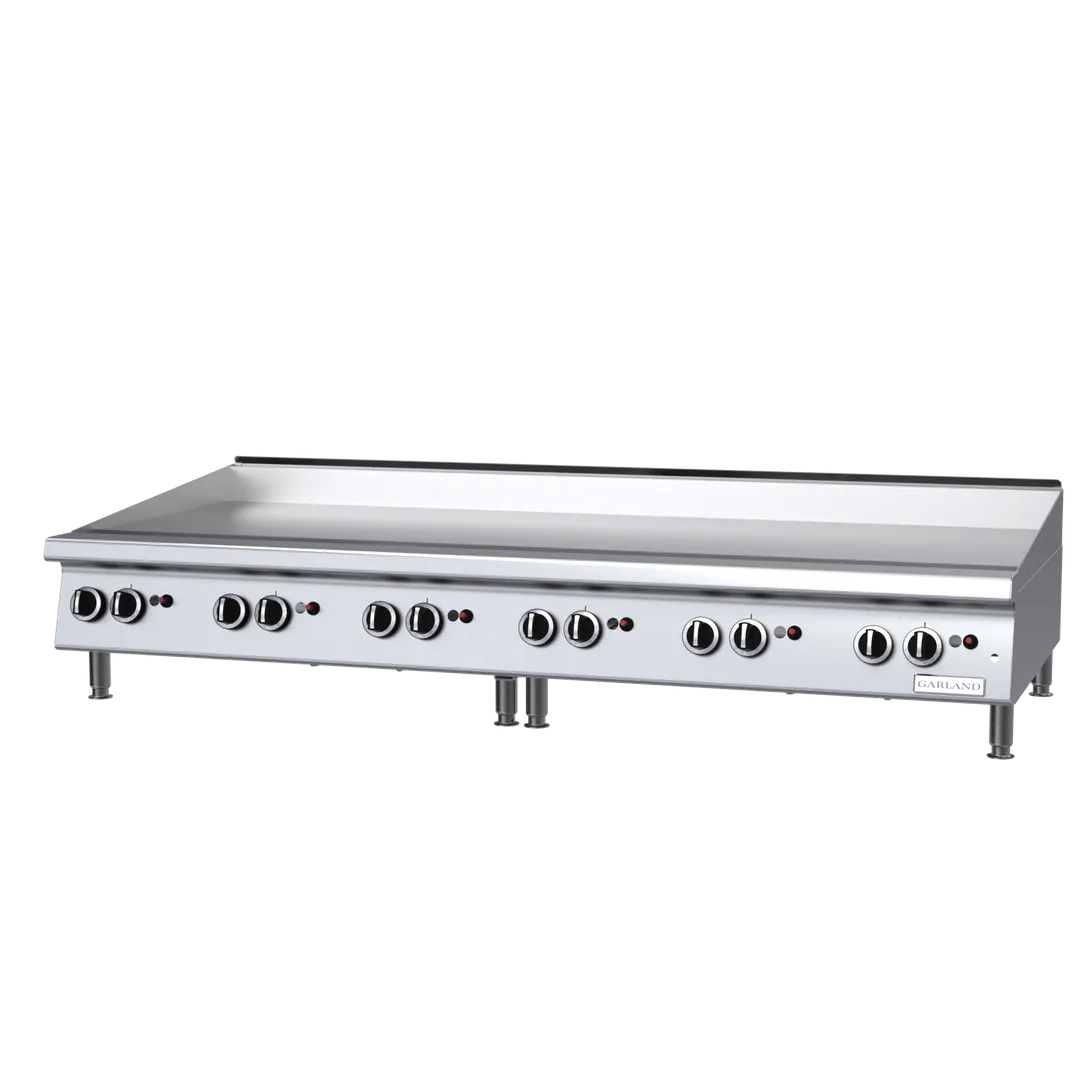 Garland US Range GTGG72-GT72M-SIGNATURE 70" Countertop Gas Griddle with Thermostatic Controls
