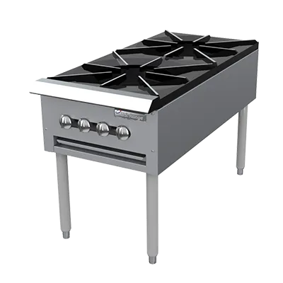 Garland US Range SP-1844-2-SIGNATURE 18" (2) Burners Gas Stock Pot Range