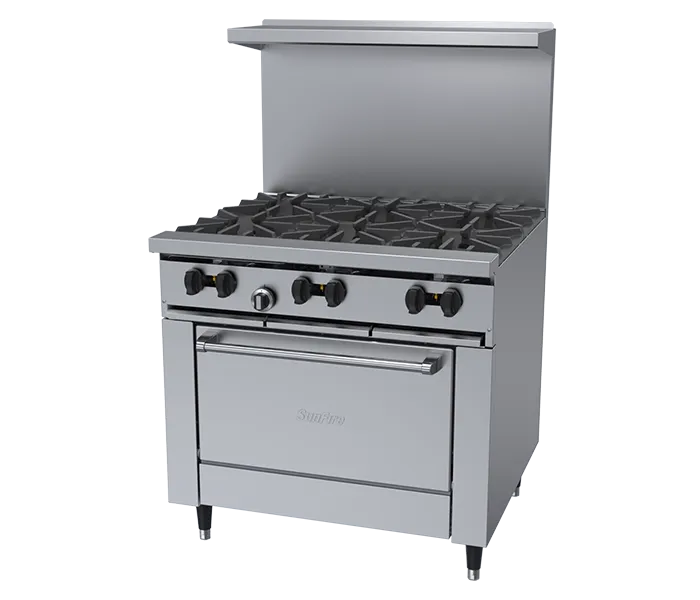 Garland US Range X36-6R-SIGNATURE 36" Gas Restaurant Range