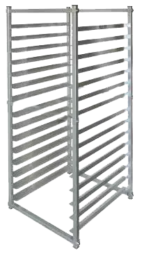 ATS AERR-FS Reach-In Refrigerator Storage Pan Rack, End Loading, Holds (16) 18" x 26" Pans