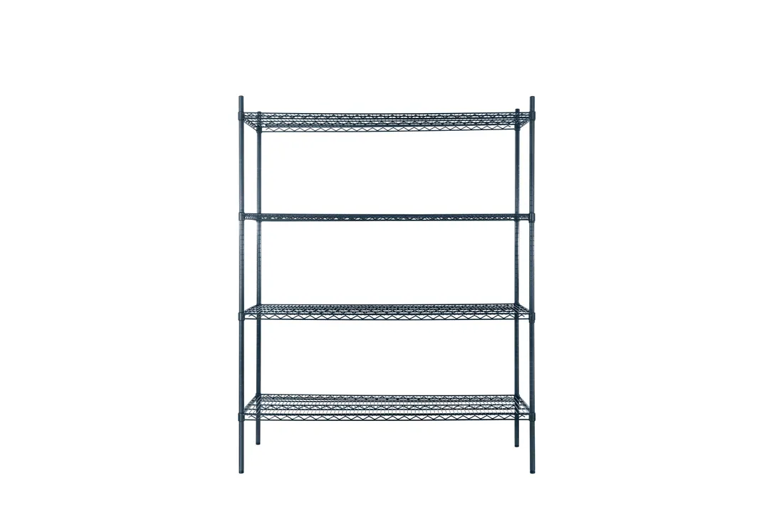Atosa USA MWSSE182474 Epoxy 4-Tier Wire Shelving Unit w/ 74" Posts - 18"W x 24"D
