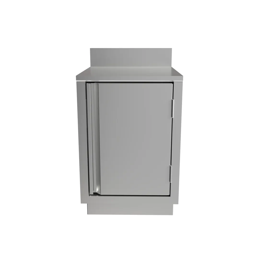 BK Resources UBC-B-21-F18H Call Series Underbar Cabinet, Flat Top, Pedestal Base