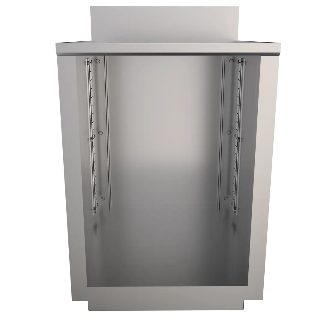 BK Resources UBC-B-21-W18 Well Series Underbar Cabinet, Flat Top, 18"X21", Base