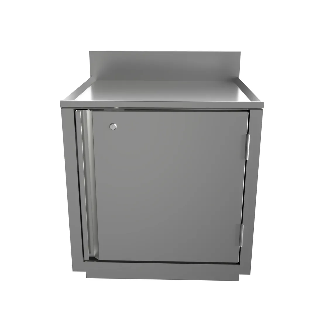 BK Resources UBC-B-21-W24HL Call Series Underbar Cabinet, Flat Top, 24"X21"