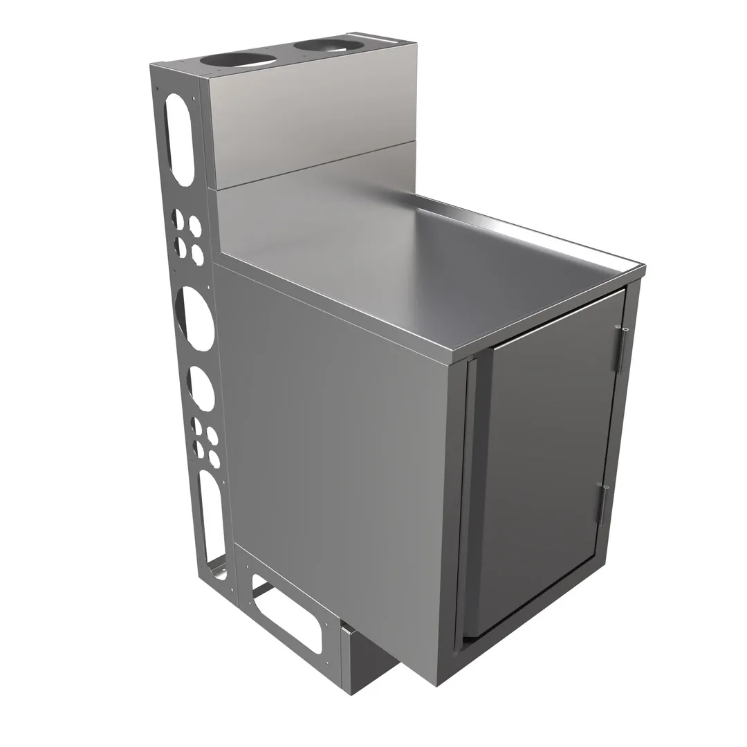 BK Resources UBC-DW-21-W18H Top Shelf Underbar Cabinet